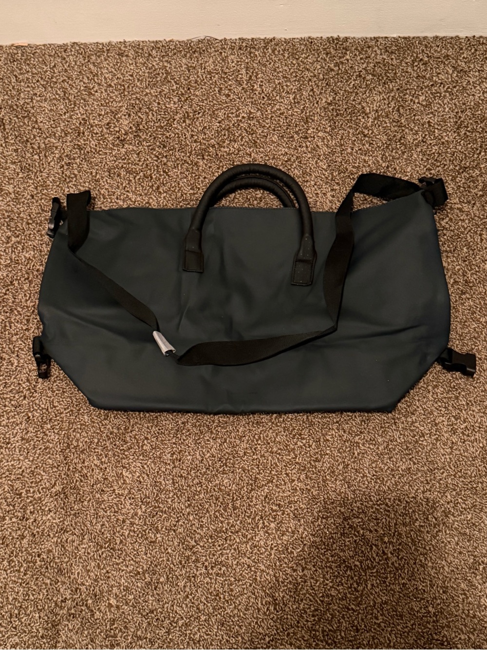 Paco Rabanne Black Duffel Bag